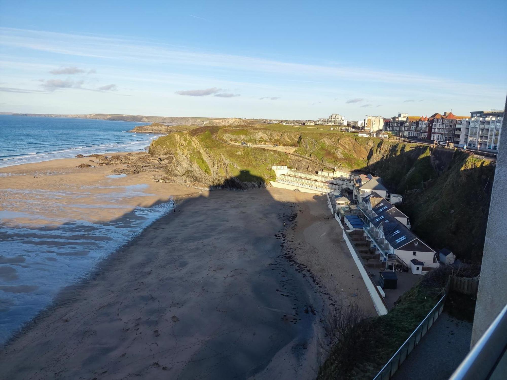 Newquay Rocklands Beach View Kültér fotó