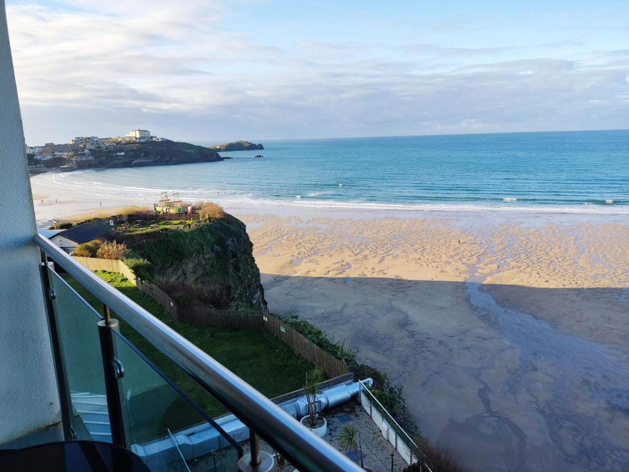 Newquay Rocklands Beach View Kültér fotó