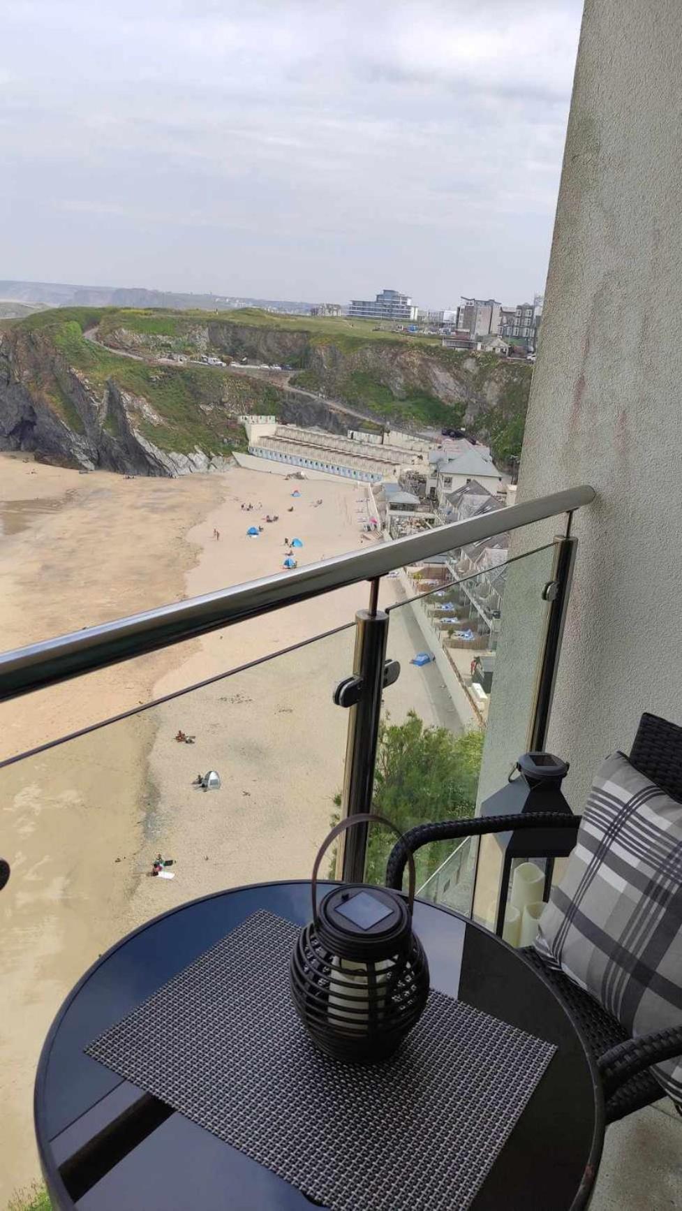 Newquay Rocklands Beach View Kültér fotó